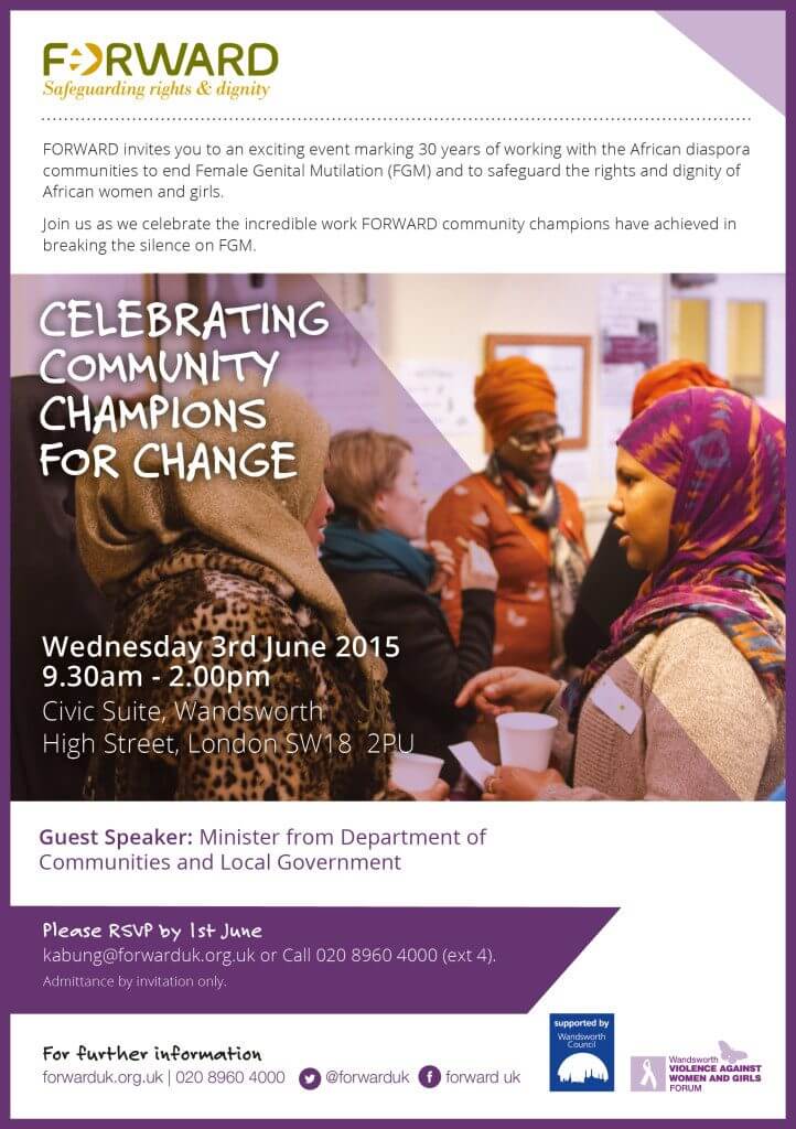 Celebrating Community Champions for Change