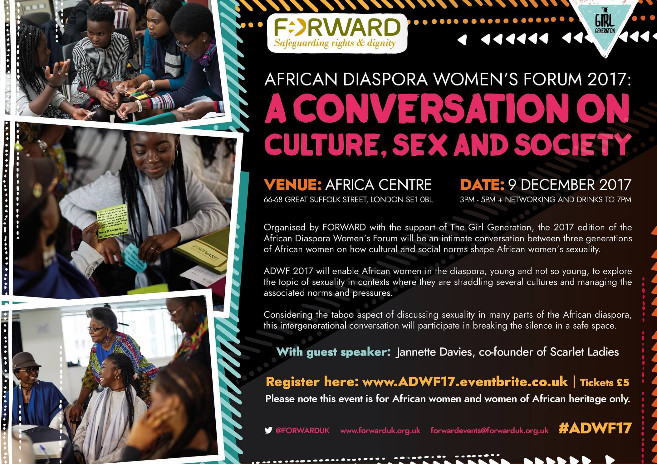 African Diaspora Women’s Forum 2017: A Conversation on Culture, Sex & Society