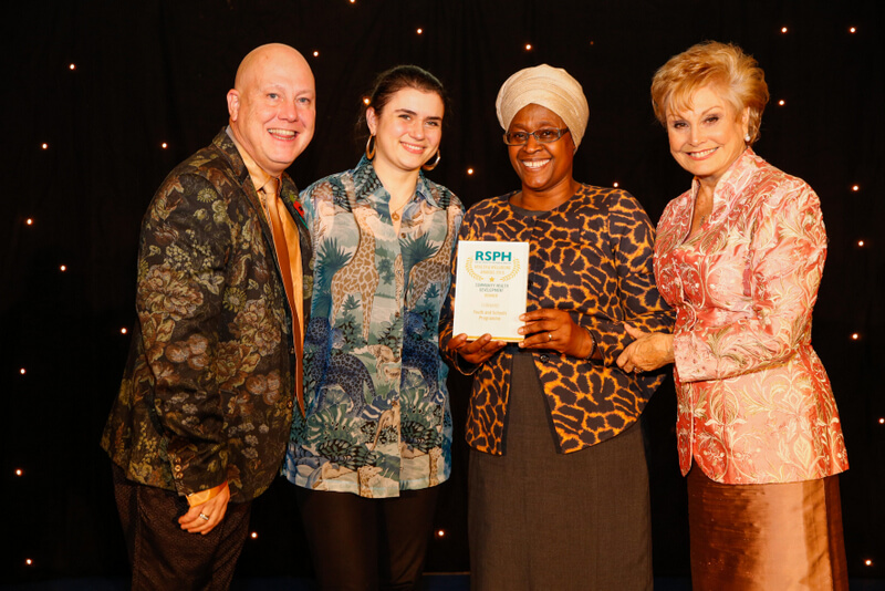 FORWARD with judges at the Royal Society for Public Health Awards 2016