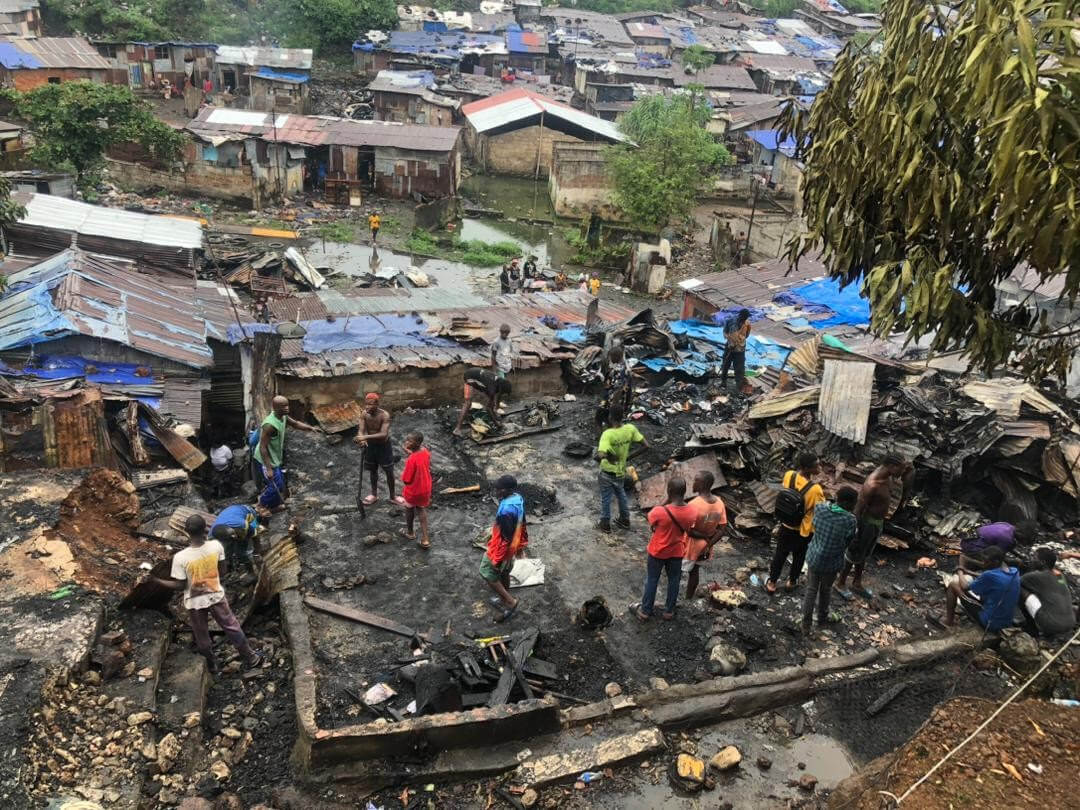 Christmas Appeal, Freetown Fire